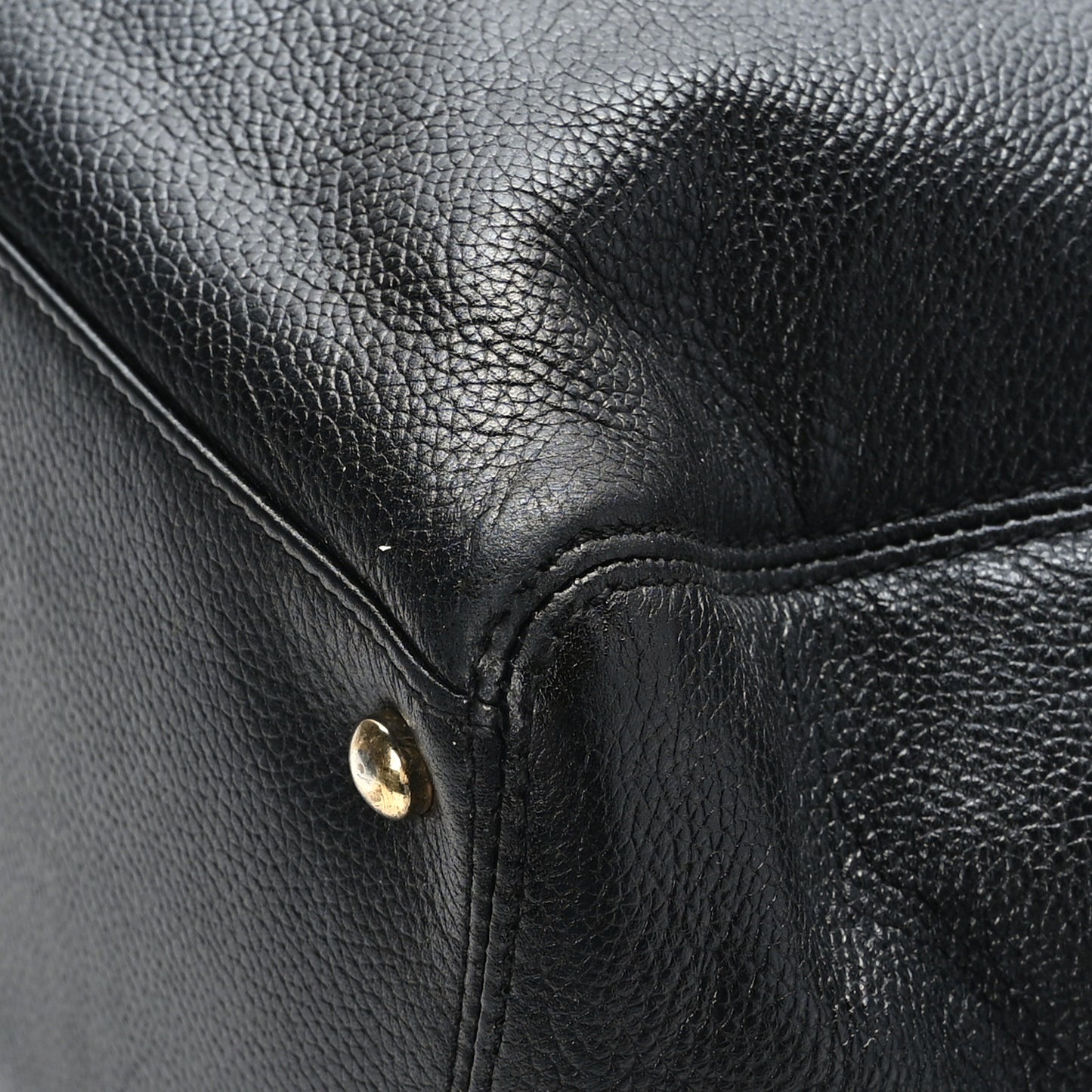 Deerskin Cerf Executive Shopper Tote Black