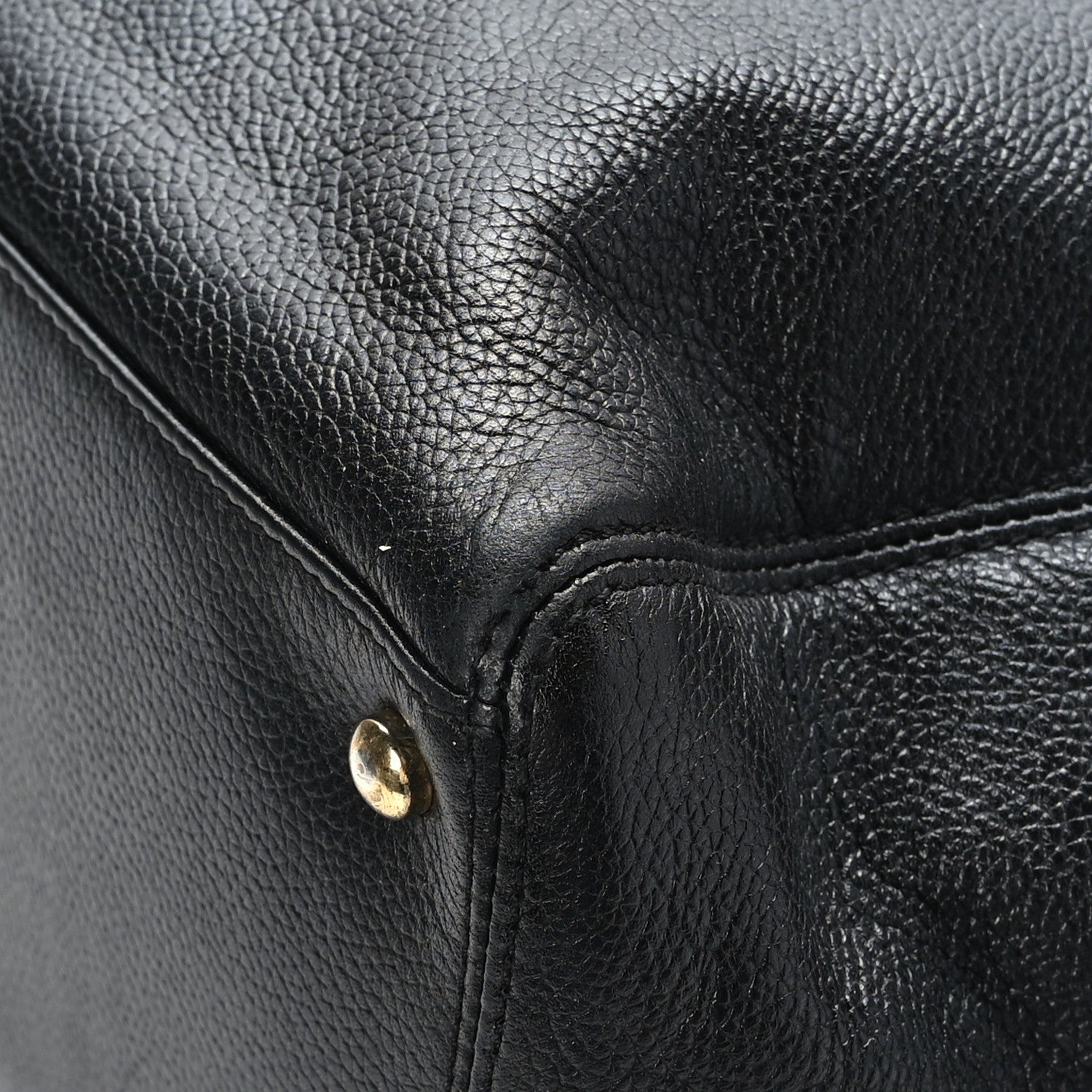Chanel Deerskin Cerf Executive Shopper Tote Black 11 of 12