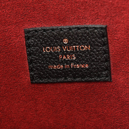 Louis Vuitton Grained Calfskin Lockme Shopper Black Black 7 of 12