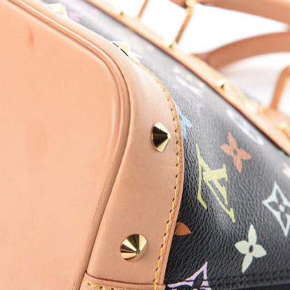 Louis Vuitton Monogram Multicolor Alma Black 9 of 16