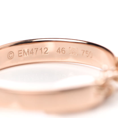 Cartier 18K Pink Gold Mon Amour Ring 46 3.75 4 of 4