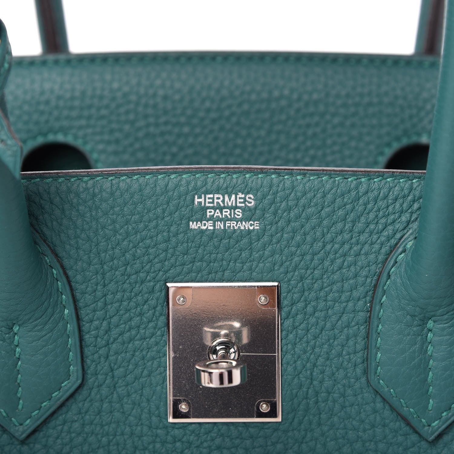 Hermes Togo Birkin 30 Malachite 8 of 11