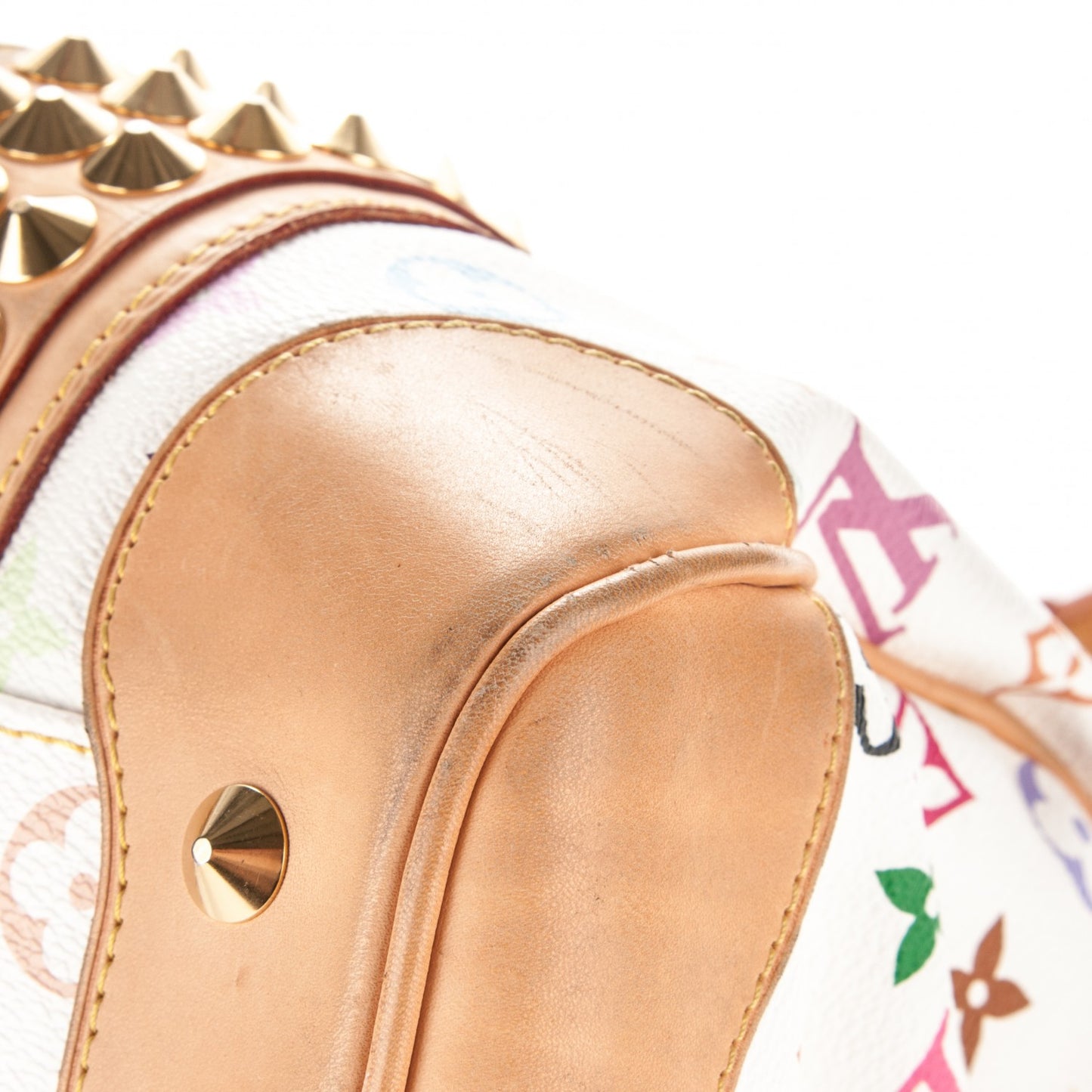 Monogram Multicolor Courtney MM White