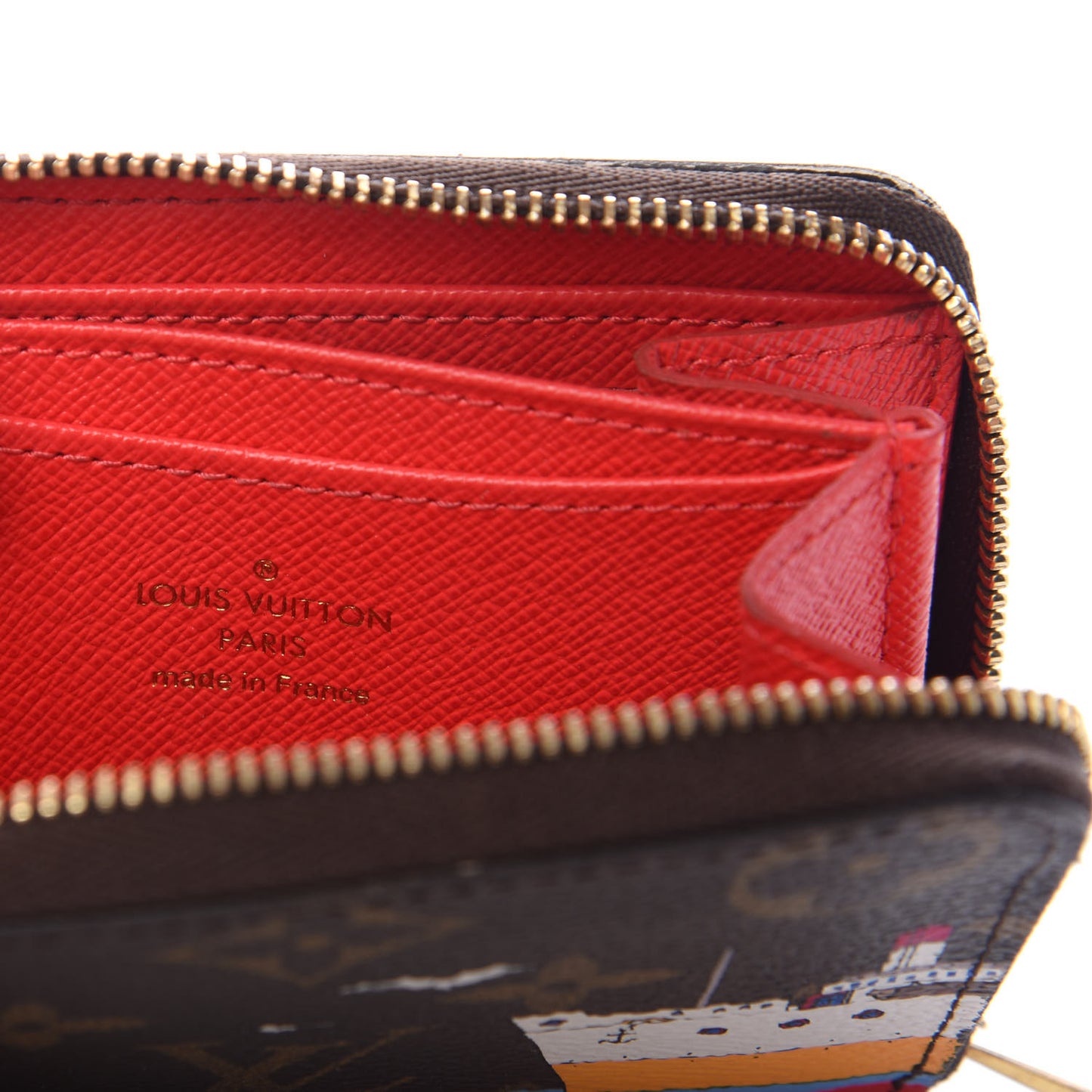 Monogram 2016 Christmas Animation Zippy Coin Purse