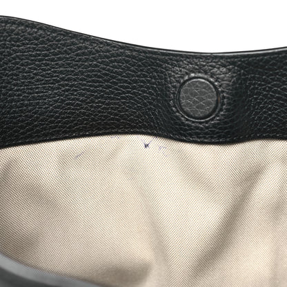 Tom Ford Pebbled Calfskin Small Alix Padlock Zip Hobo Bag Black 10 of 10