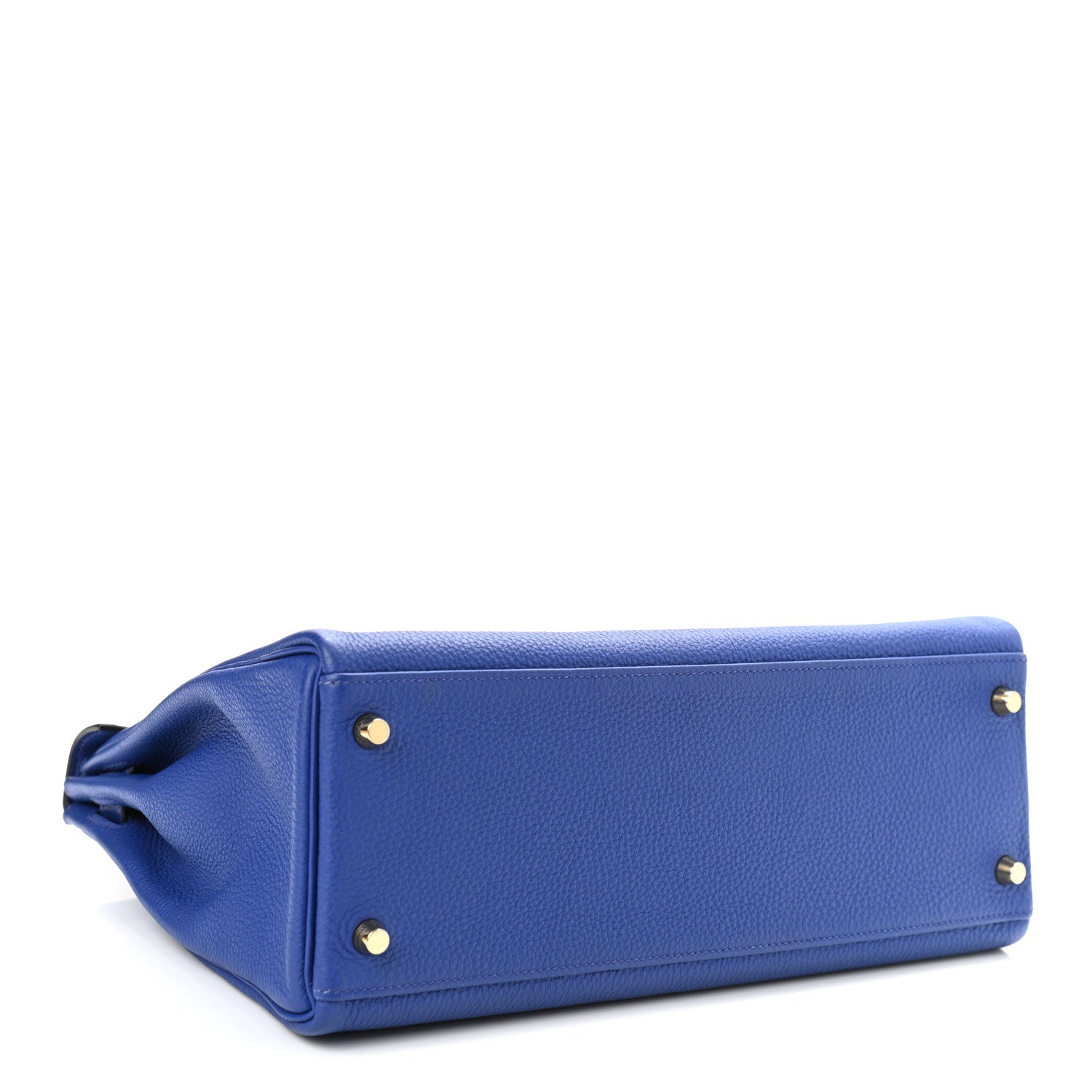 Hermes Togo Kelly Retourne 32 Bleu Electrique 4 of 11