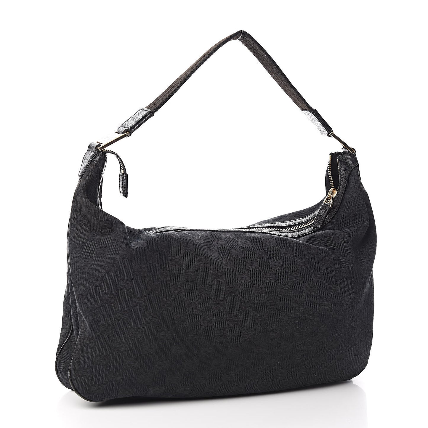 Monogram Medium Pop Hobo Black