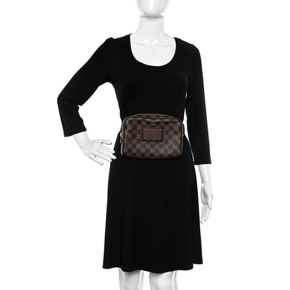 Louis Vuitton Damier Ebene Brooklyn Bum Bag 2 of 9