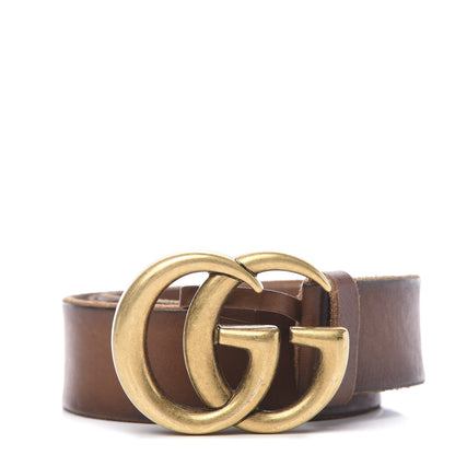 Gucci Faded Calfskin Double G 40mm Belt 85 34 Cuir 1 of 5