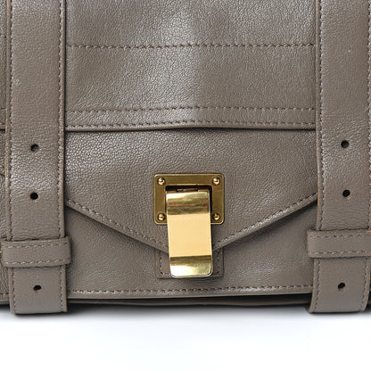 Proenza Schouler Lambskin Tiny PS1 Satchel Smoke 10 of 10