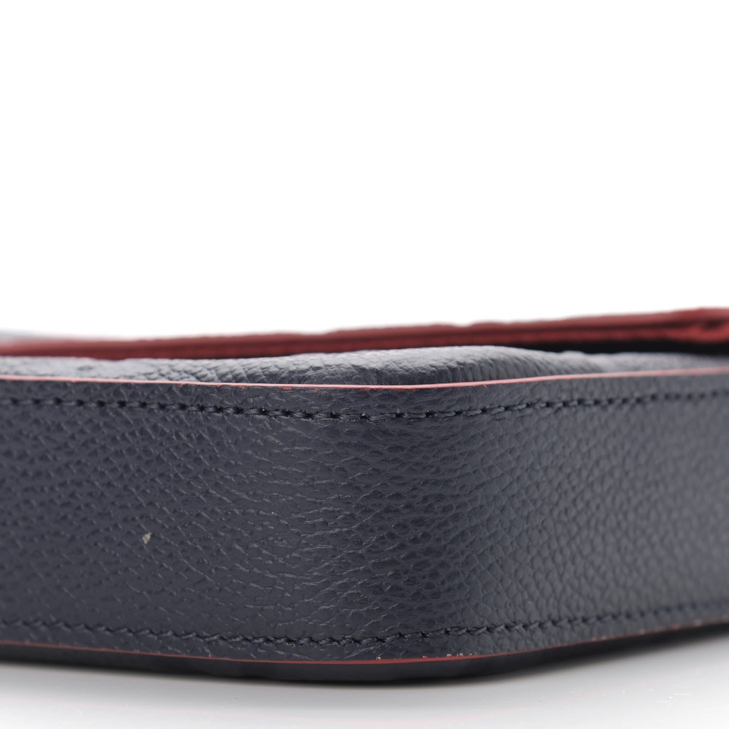 Louis Vuitton Empreinte Pochette Felicie Chain Wallet Marine Rouge 9 of 11