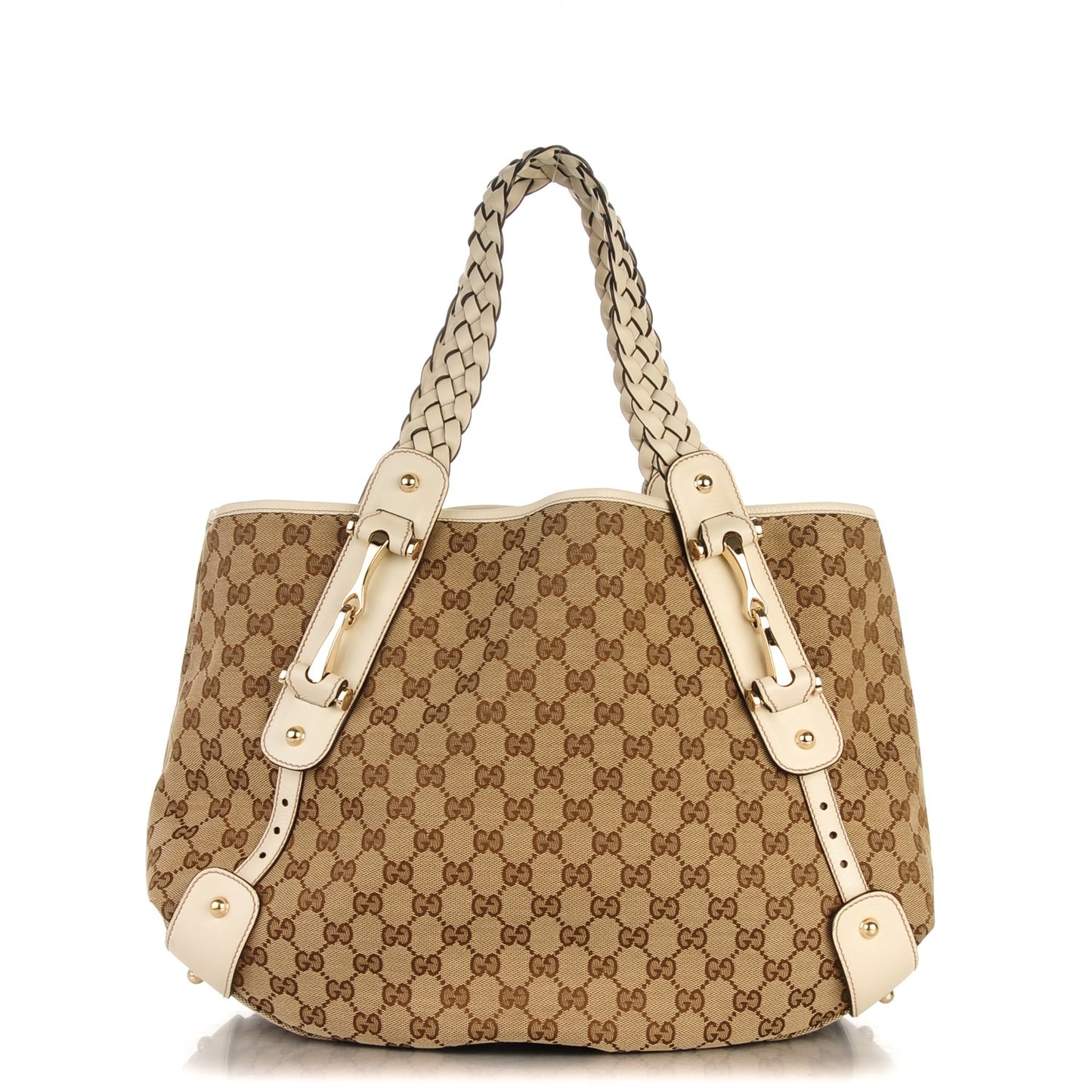 Monogram Medium Pelham Shoulder Bag Off White
