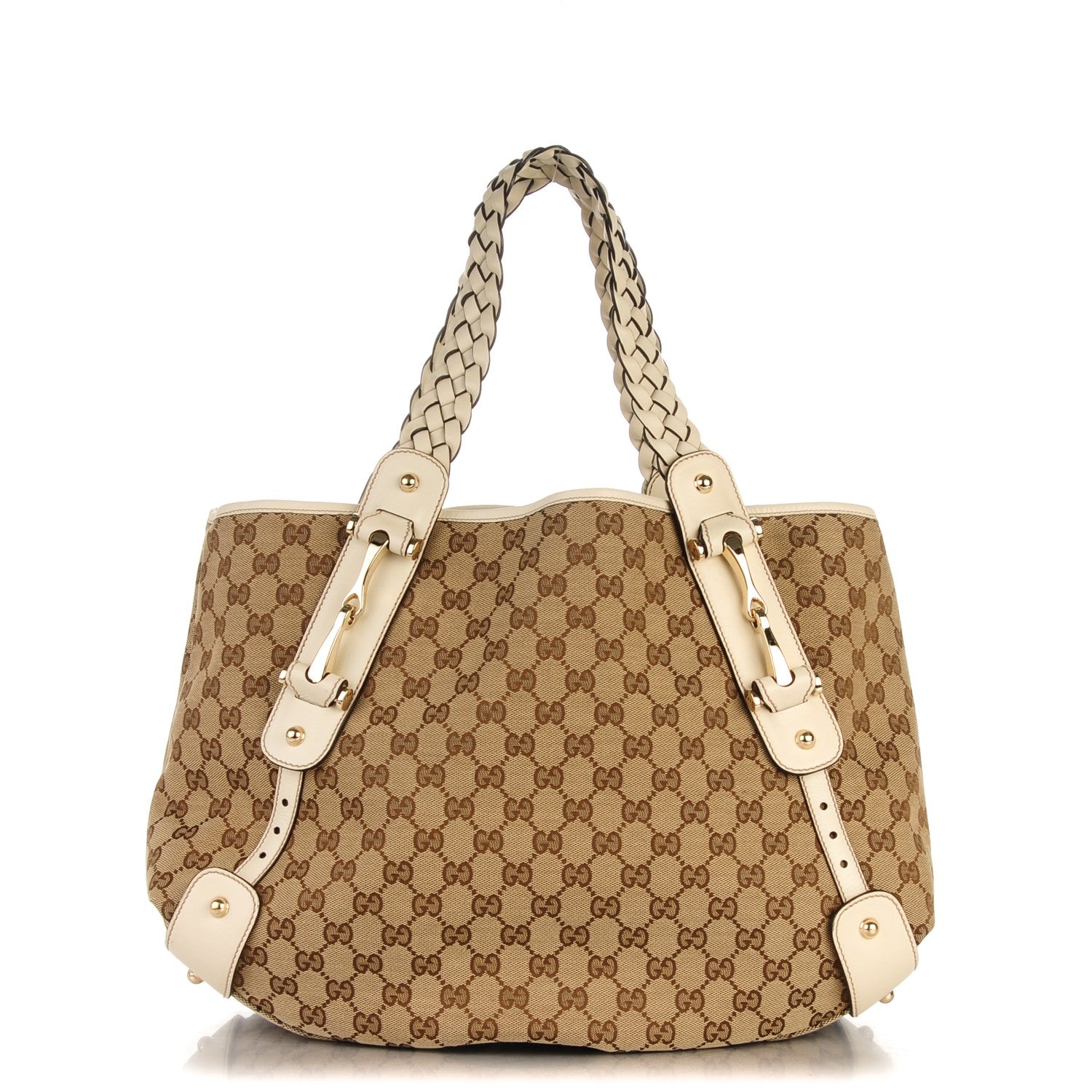 Gucci Monogram Medium Pelham Shoulder Bag Off White 1 of 7