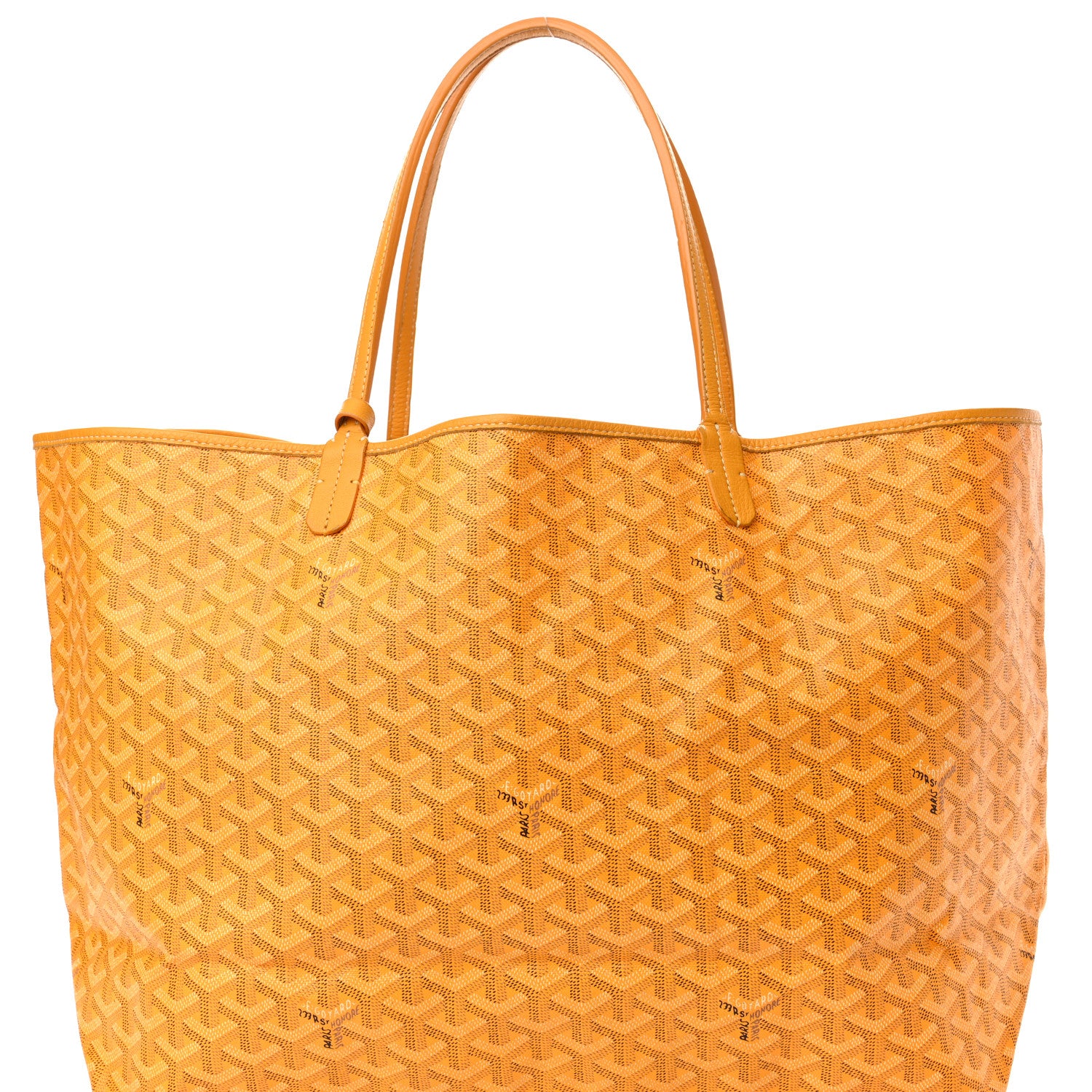 Goyard Goyardine Saint Louis GM Yellow 9 of 15