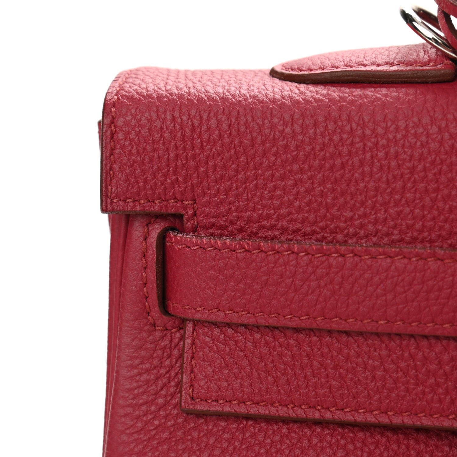 Hermes Togo Kelly Retourne 35 Rubis 11 of 11