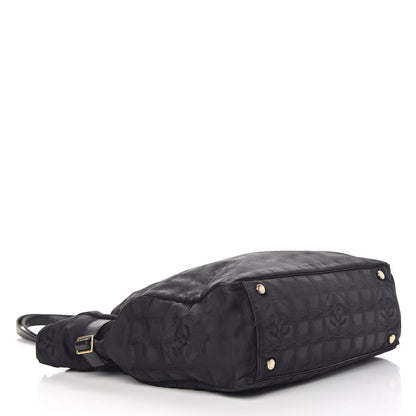 Chanel Nylon Large Travel Tote Black 4 of 13