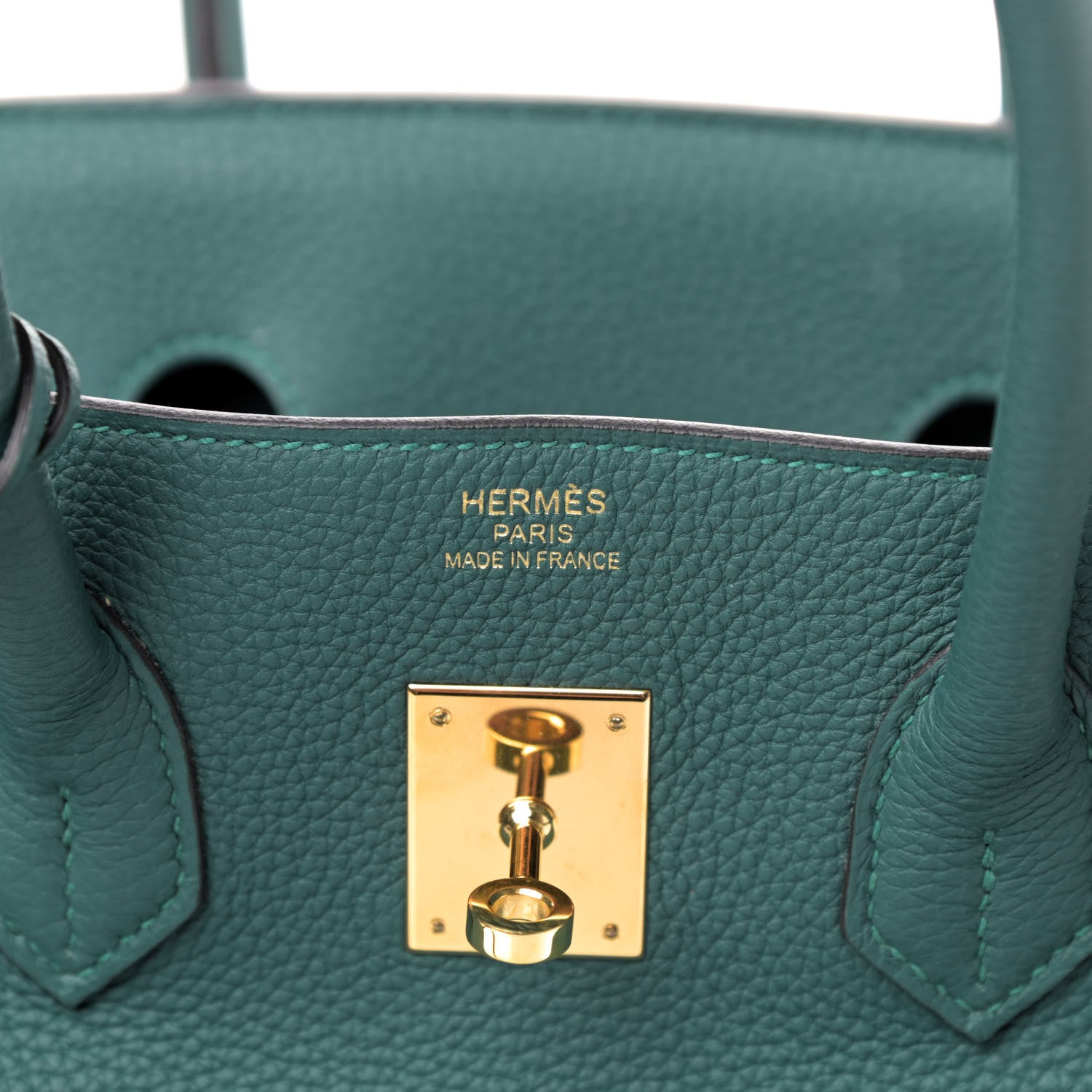 Hermes Togo Birkin 35 Malachite 5 of 9