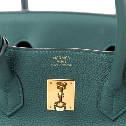 Hermes Togo Birkin 35 Malachite 5 of 9