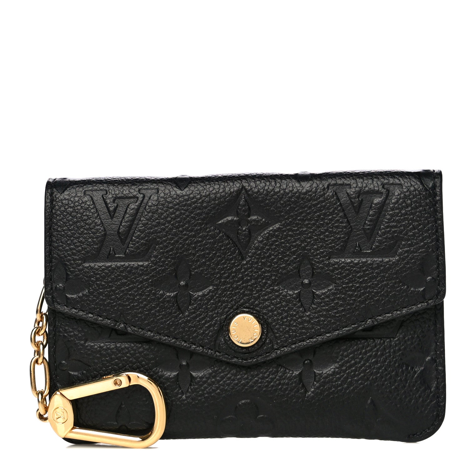 Louis Vuitton Empreinte Key Pouch Black 1 of 12