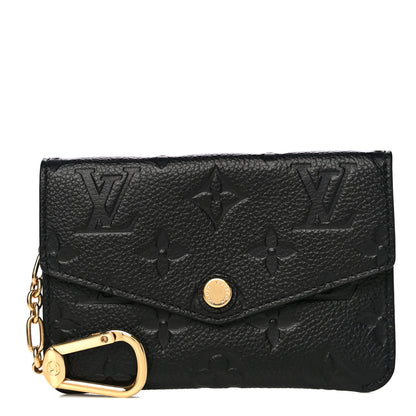 Louis Vuitton Empreinte Key Pouch Black 1 of 12