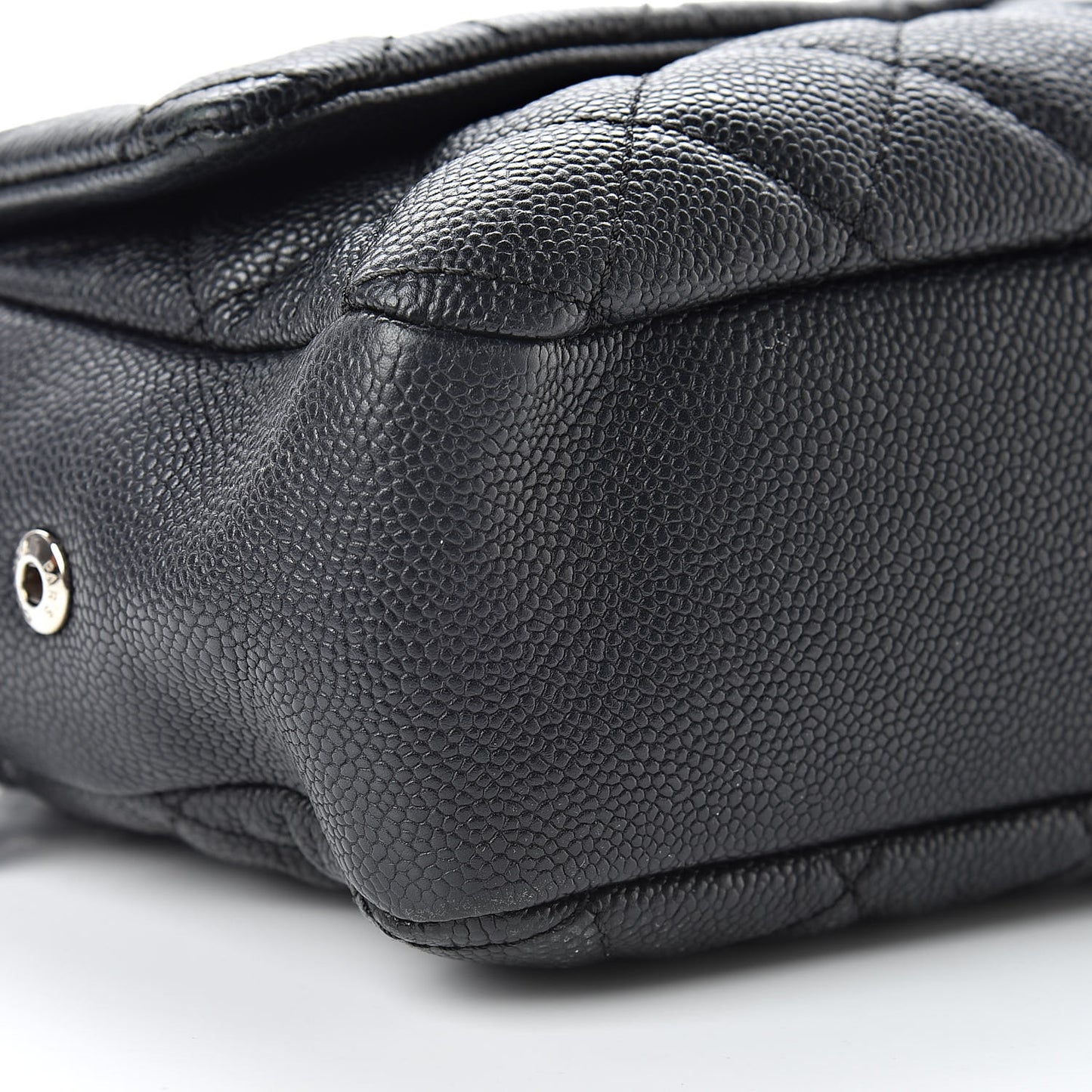 Caviar Quilted Jumbo Easy Flap Black