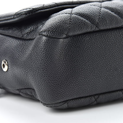 Chanel Caviar Quilted Jumbo Easy Flap Black 9 of 10