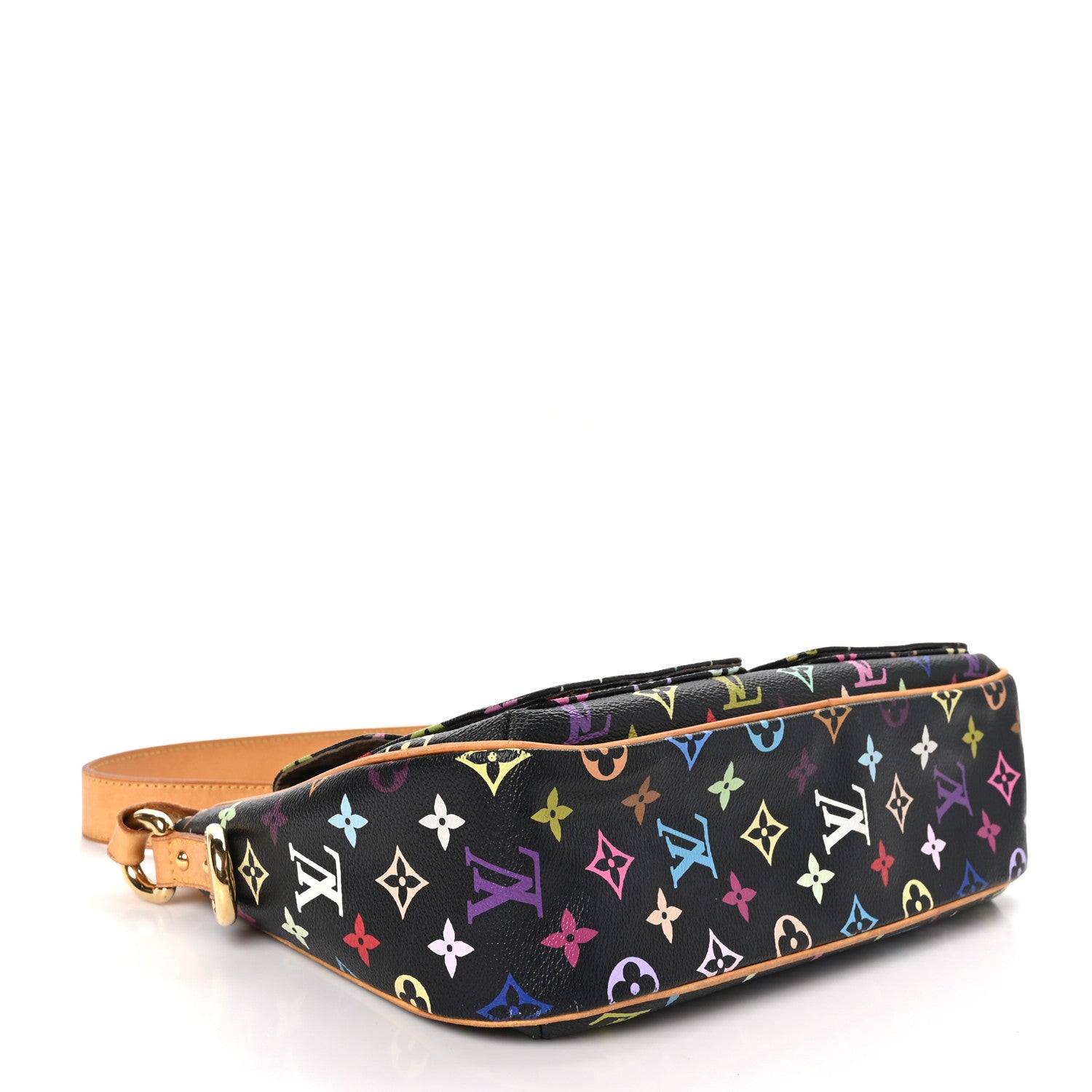 Louis Vuitton Monogram Multicolor Lodge GM Black 4 of 14