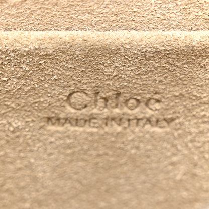 Chloe Calfskin Suede Small Nile Bracelet Bag Airy Grey 6 of 10