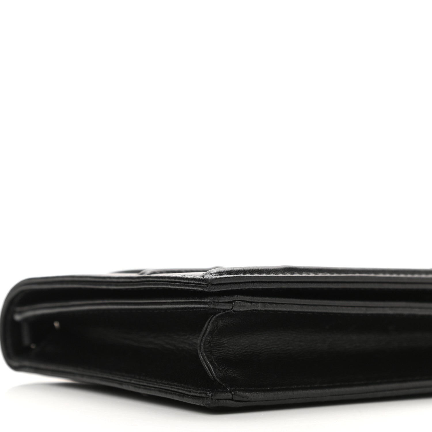 Christian Dior Lambskin Diorama Croisiere Chain Wallet Black 8 of 10