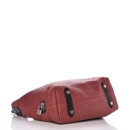 Louis Vuitton Monogram Lambskin Antheia Hobo PM Framboise 4 of 6