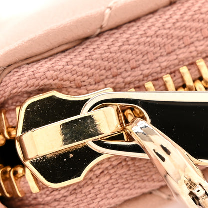 Christian Dior Lambskin Cannage Small Lady Dior Voyageur Coin Purse Rose Des Vents 8 of 8