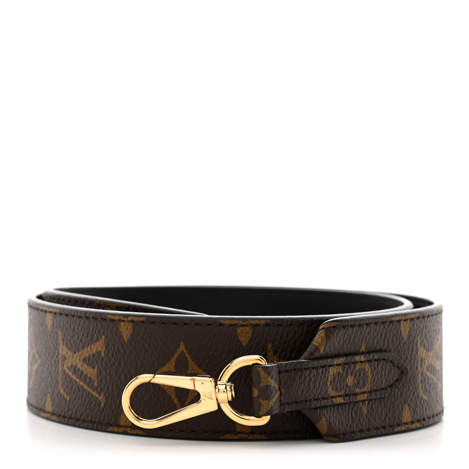 Louis Vuitton Monogram Bandouliere Shoulder Strap Black 1 of 5