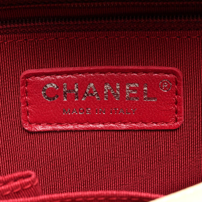 Chanel Aged Calfskin Quilted New Medium Gabrielle Hobo Beige Black 6 of 11