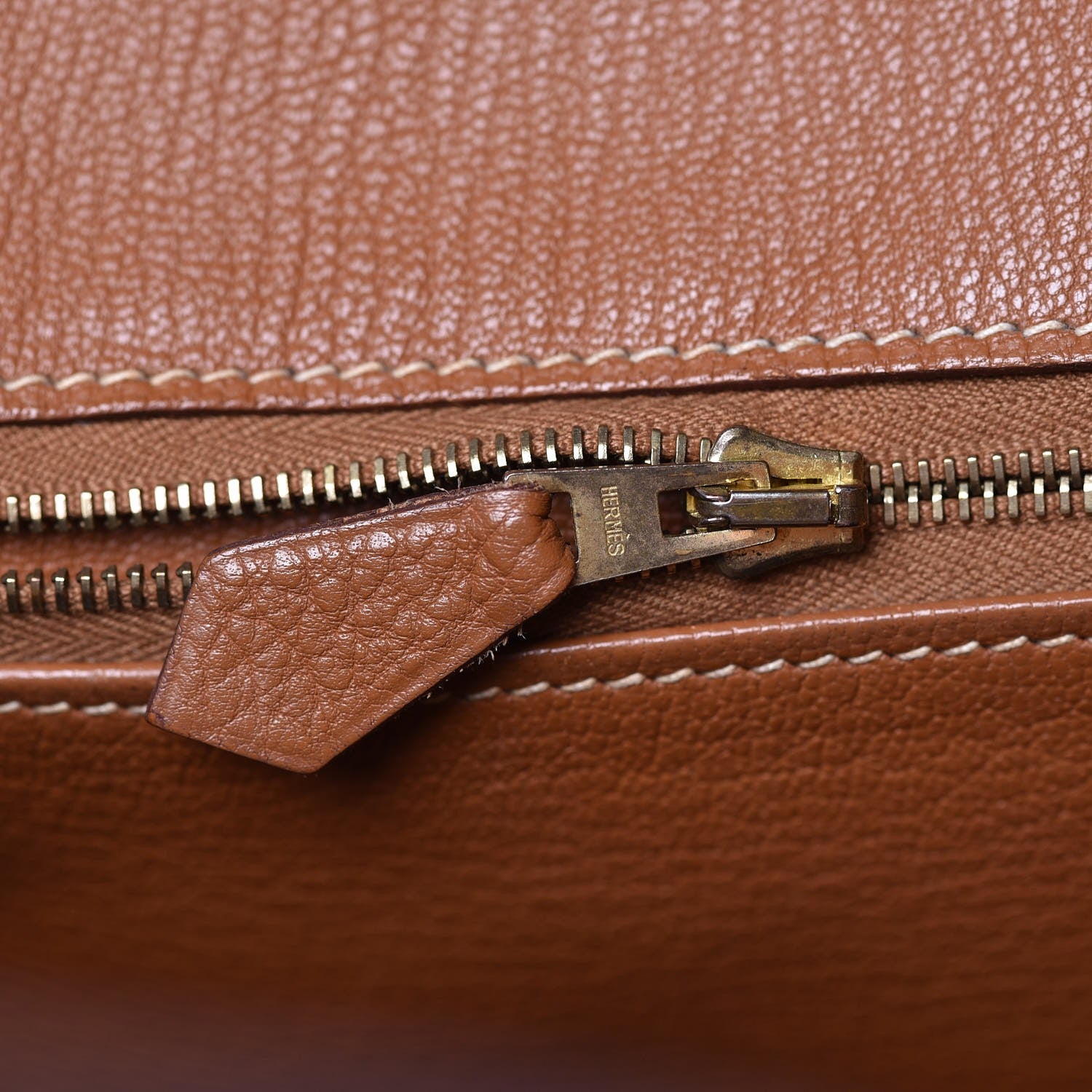 Hermes Taurillon Clemence Birkin 35 Gold 16 of 32