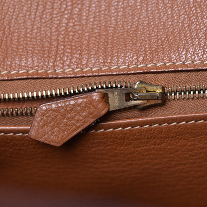 Hermes Taurillon Clemence Birkin 35 Gold 16 of 32