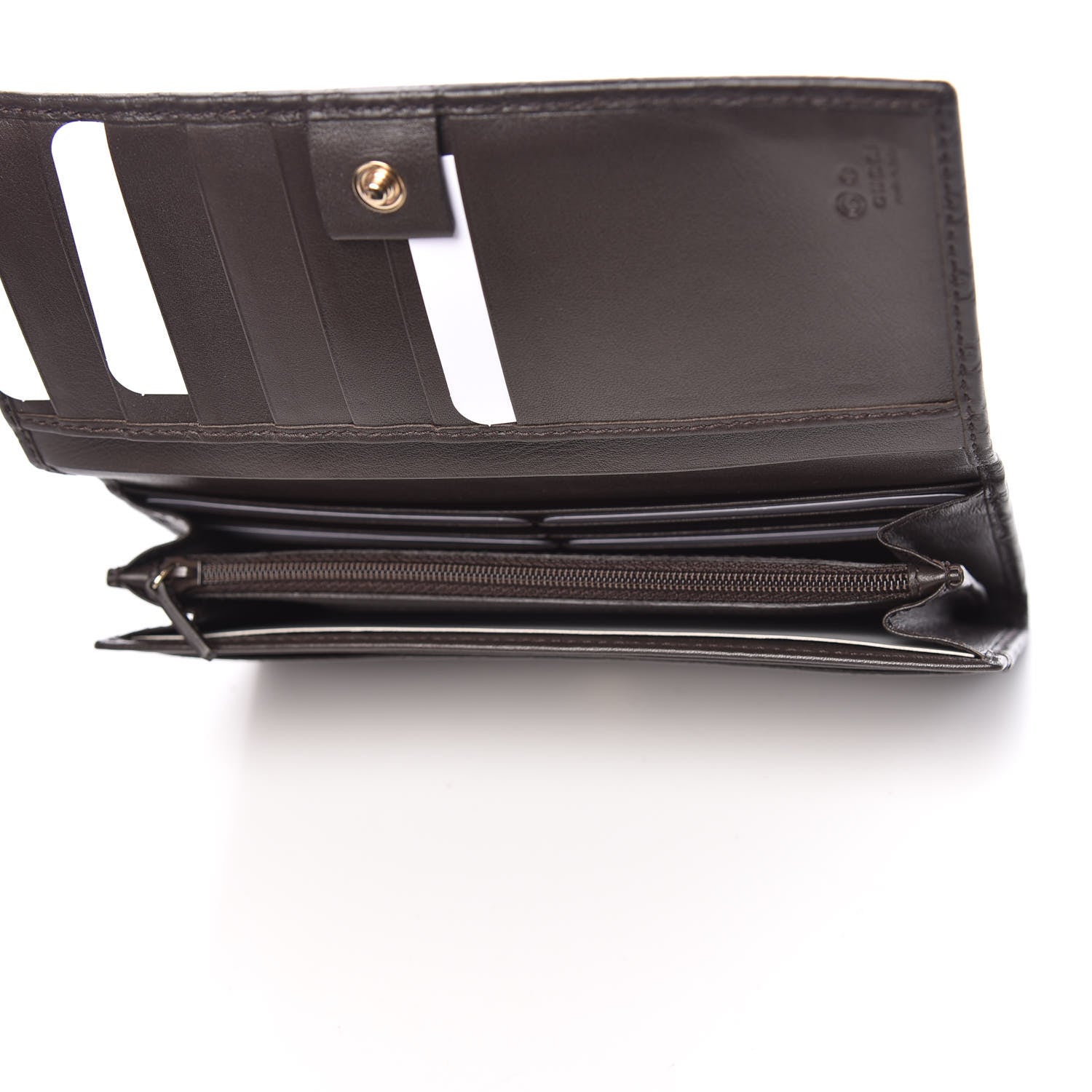 Gucci Soft Microguccissima Continental Wallet Testa Di Moro 6 of 9