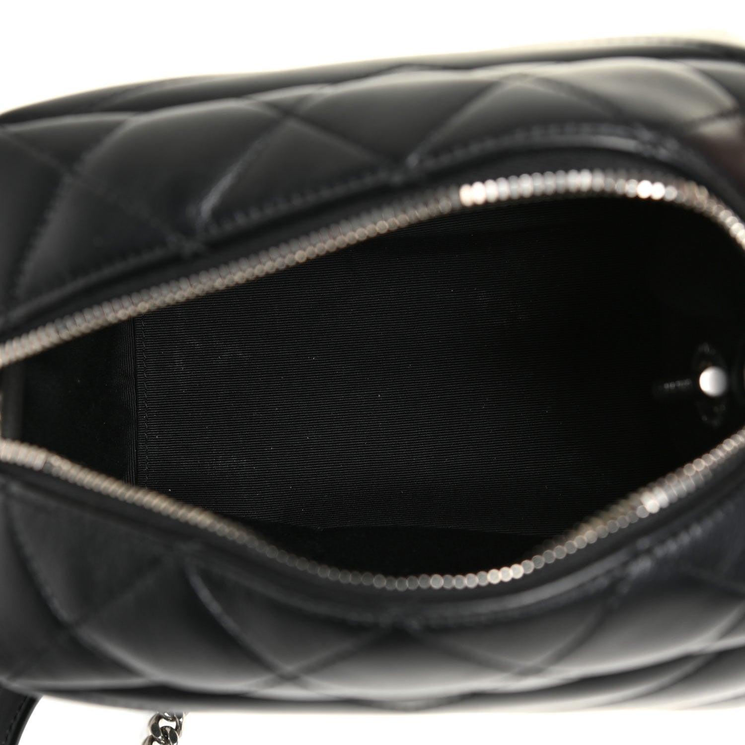 Saint Laurent Calfskin Y Quilted Monogram Small Loulou Bowling Bag Black 5 of 12