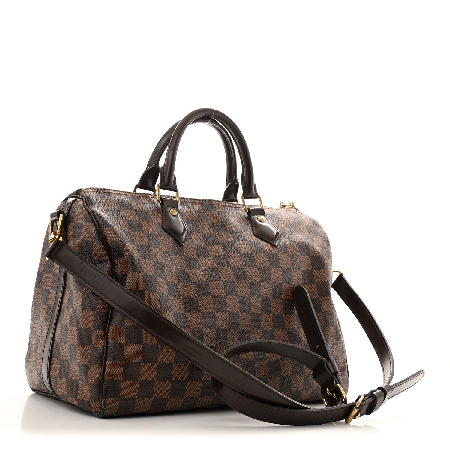Louis Vuitton Damier Ebene Speedy Bandouliere 30 3 of 16