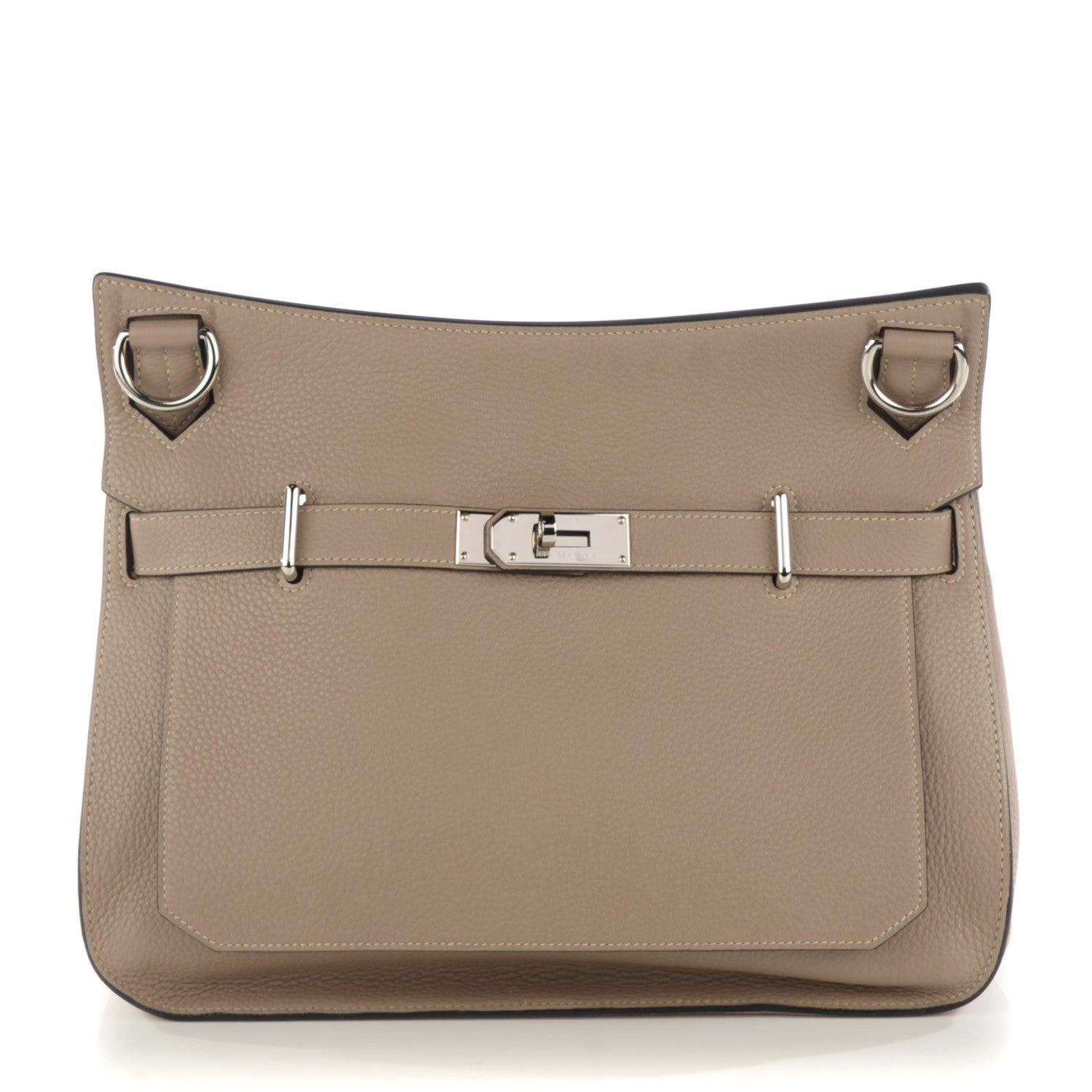 Hermes Taurillon Clemence Jypsiere 34 Gris Tourterelle 1 of 16