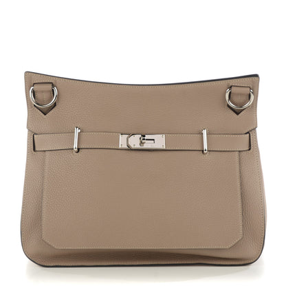Hermes Taurillon Clemence Jypsiere 34 Gris Tourterelle 1 of 16