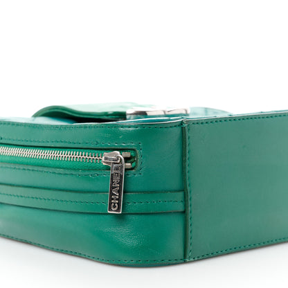 Chanel Lambskin Quilted Mini CC Box Camera Bag Green 10 of 11
