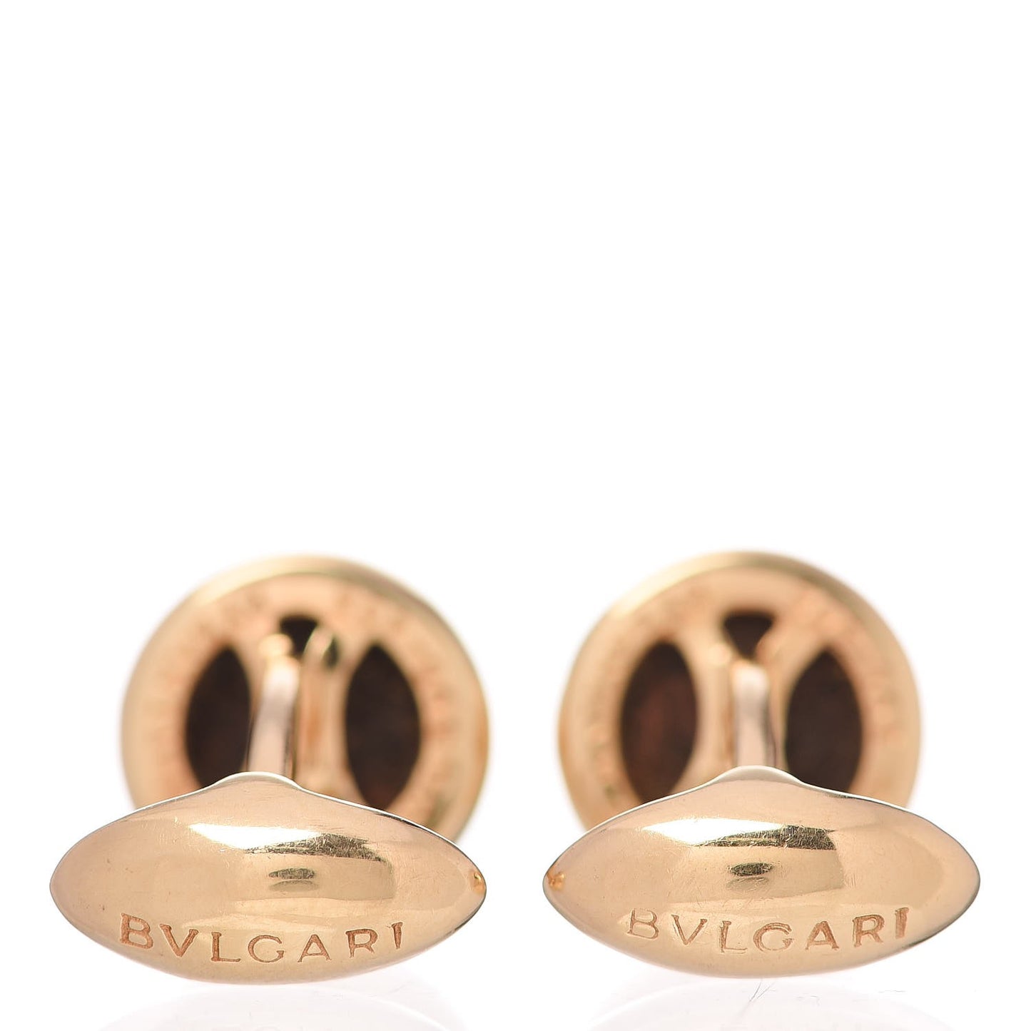 18K Yellow Gold Ancient Coin Cuff Links