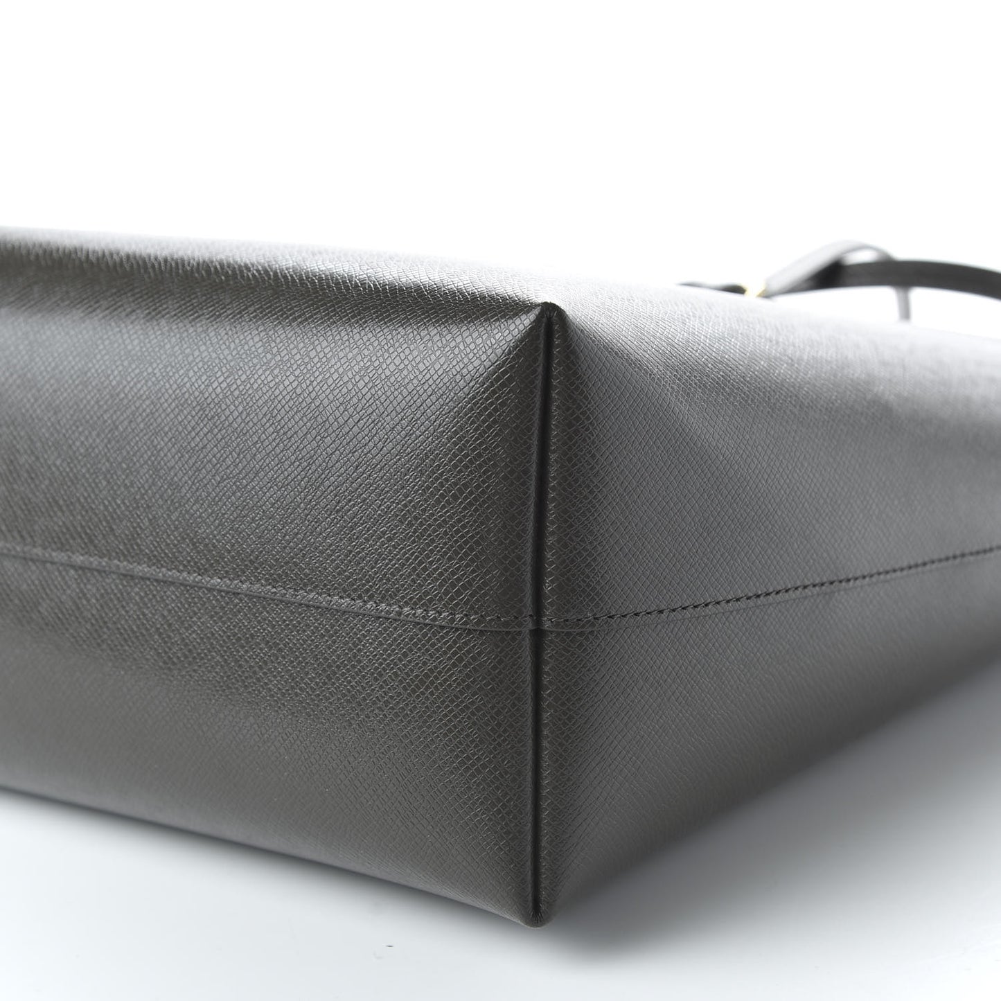 Calfskin Large Shopping Tote Pebble