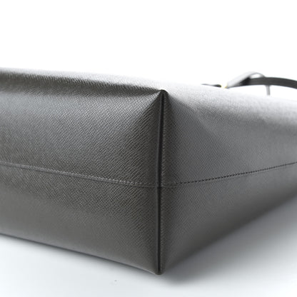 Saint Laurent Calfskin Large Shopping Tote Pebble 6 of 9