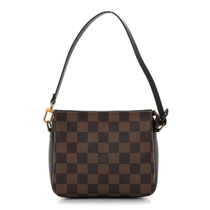 Louis Vuitton Damier Ebene Trousse Make Up Bag Pochette 1 of 10
