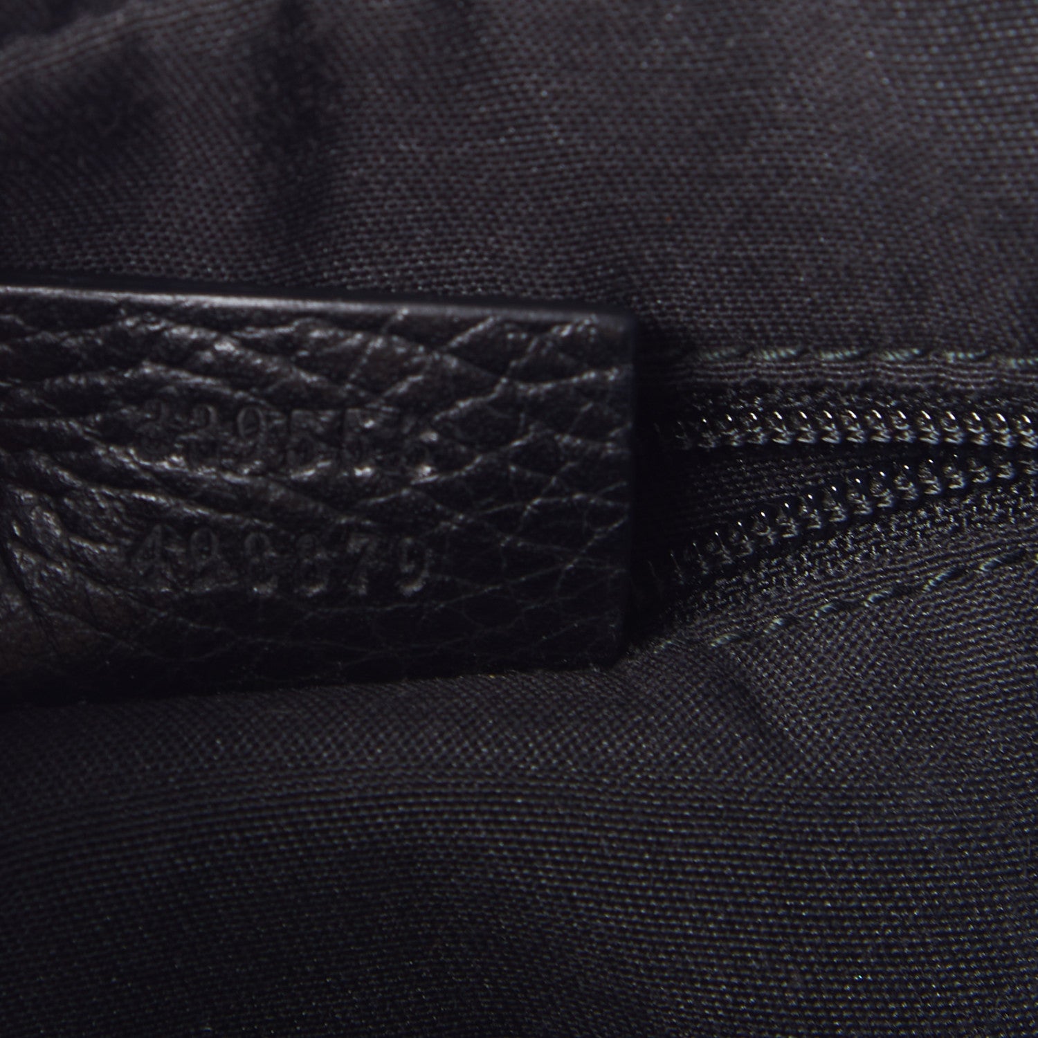 Gucci Dollar Calfskin GG Charm Hobo Black 8 of 8