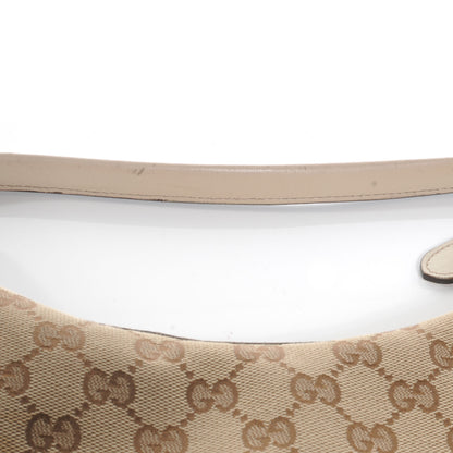 Gucci Monogram Britt Hobo Medium Ivory 8 of 9