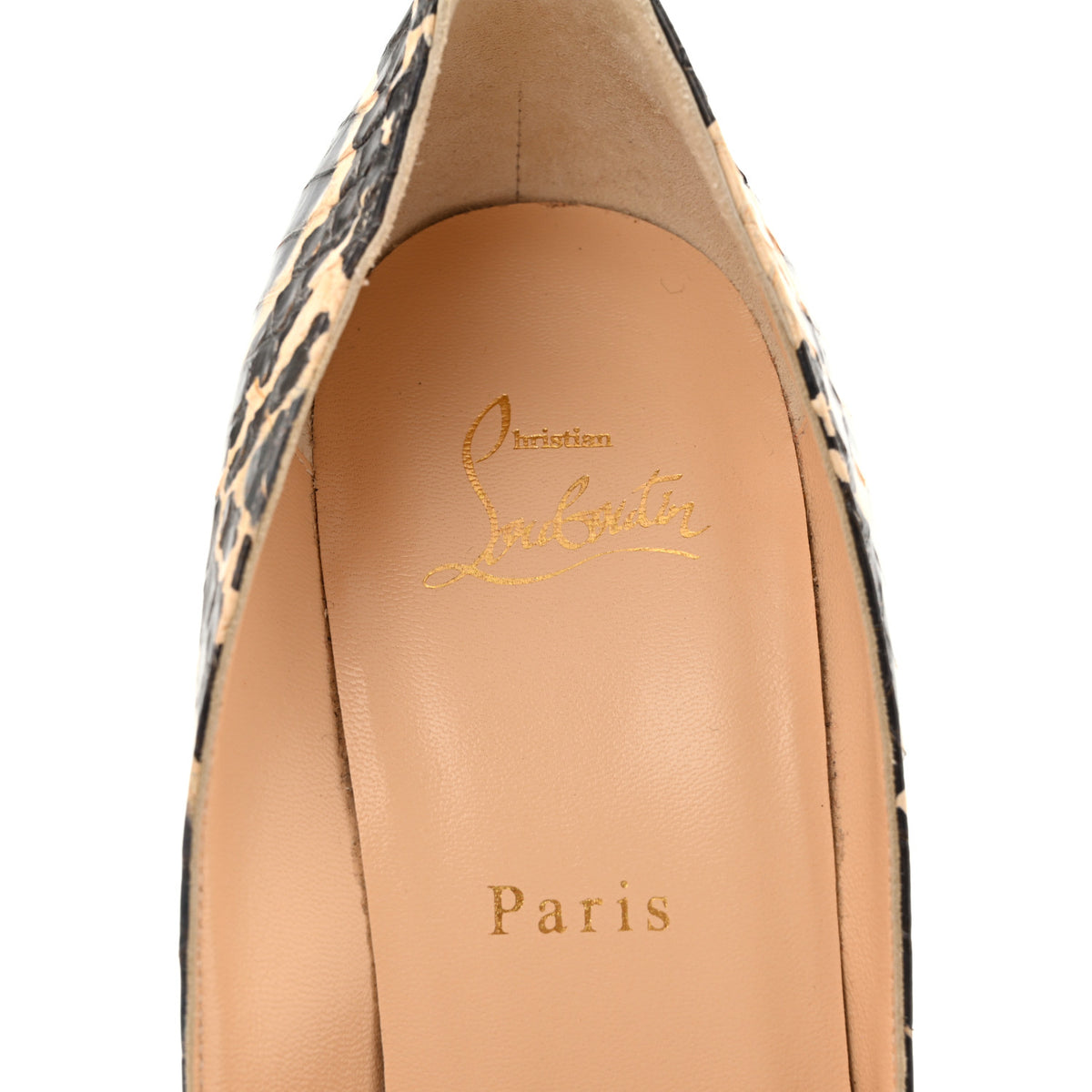 Ayers Watersnake Madame Menodo 100 Pumps 39 Black Gold