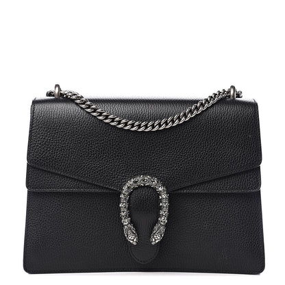 Gucci Dollar Calfskin Crystal Medium Dionysus Shoulder Bag Black Black Diamond 1 of 14