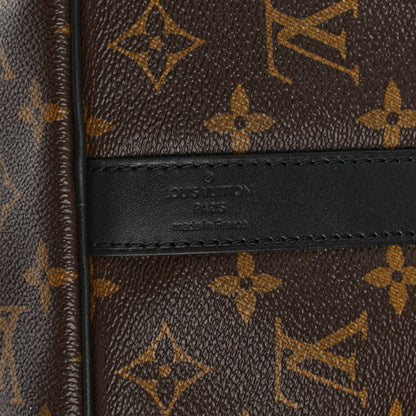 Louis Vuitton Monogram Macassar Keepall Bandouliere 45 13 of 23